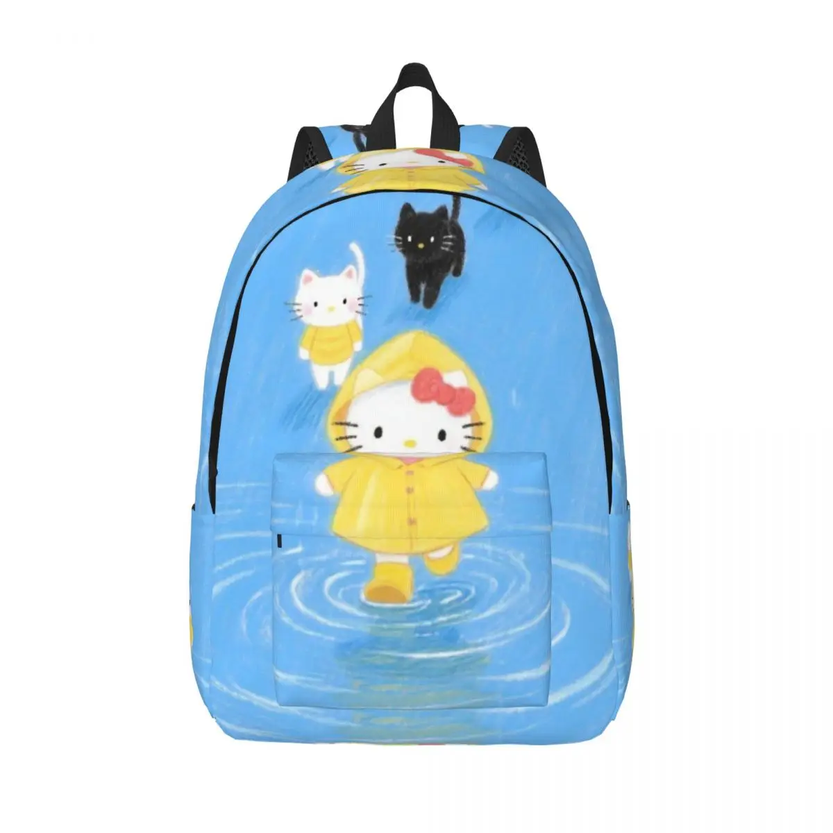 حقيبة ظهر هالو كيتي كارتونية للرجال والنساء كاجوال للطلاب والمشي لمسافات طويلة والسفر حقيبة كتف للكمبيوتر المحمول هدية #1