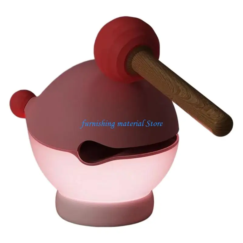 Y5GD Portable Sturdy Fish Lamp Pleasant Light For Meditation Relaxation