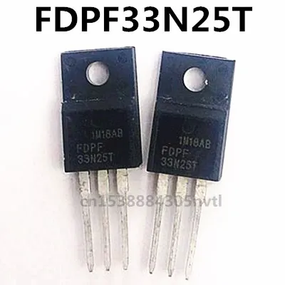 Original 4PCS/ FDPF33N25T  33N25T TO-220F 250V 33A