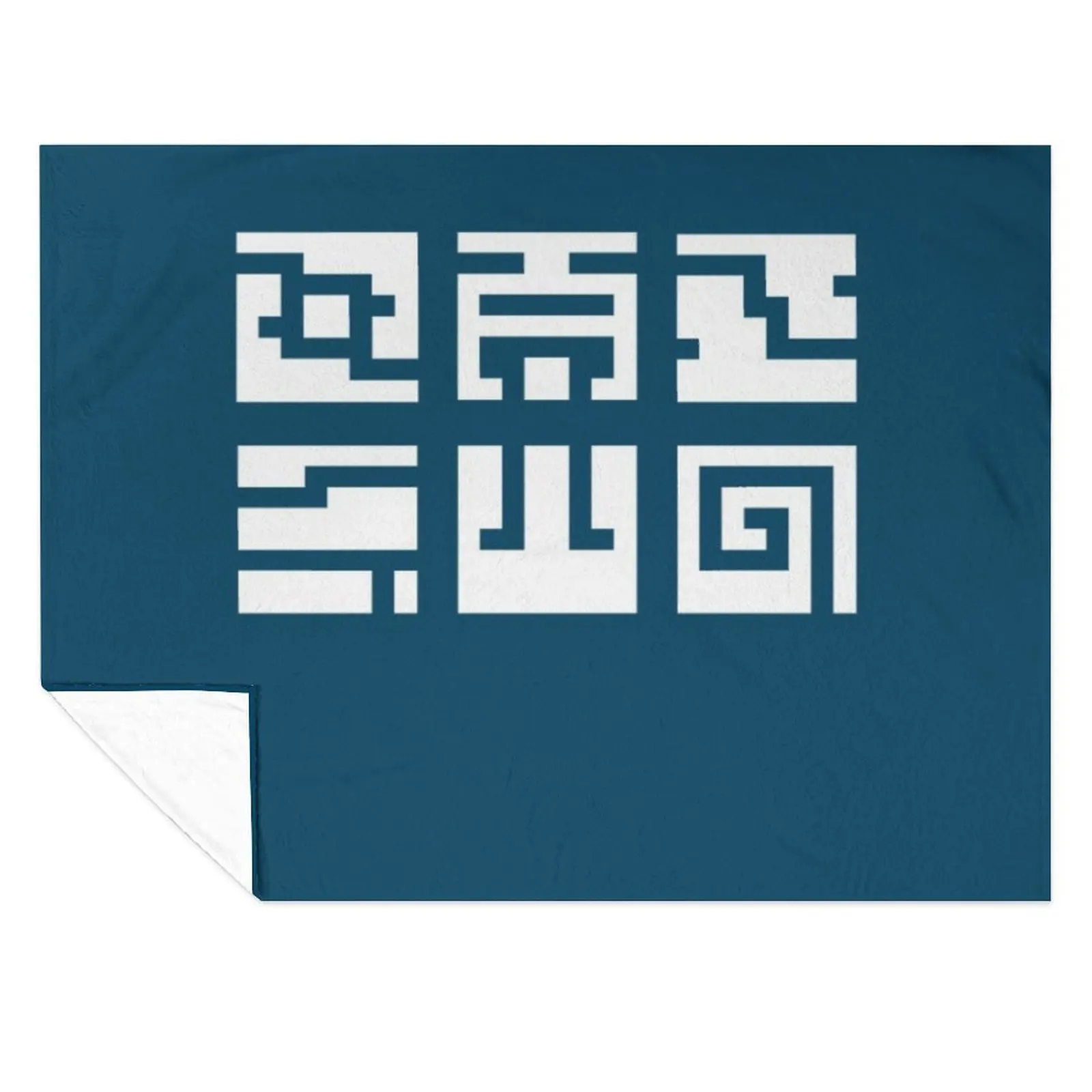 Nuva Symbols белое одеяло Thins фланелевые одеяла на Хэллоуин