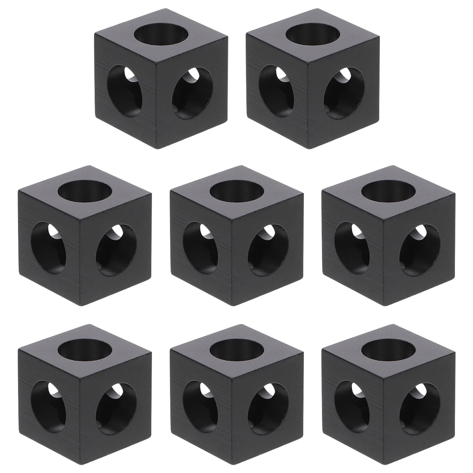 

8pcs Aluminum Extrusion Corner Brackets For 2020 Series Profiles Rustproof Wear-Resistant Industrial Frame Connectors Diy Cnc