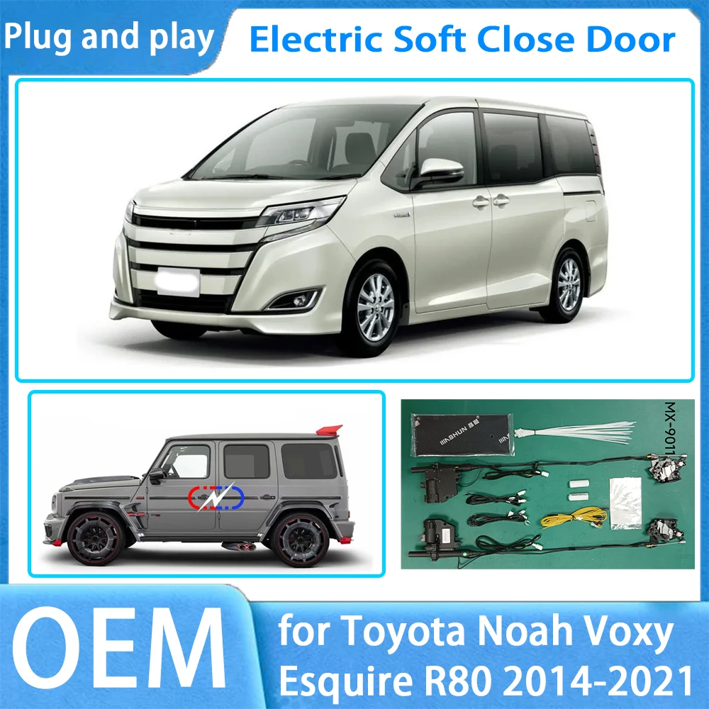 

for Toyota Noah Voxy Esquire R80 2014-2021 OEM Car Soft Close Door System Automatic Electric Auto Pull Power Latch Power Closing