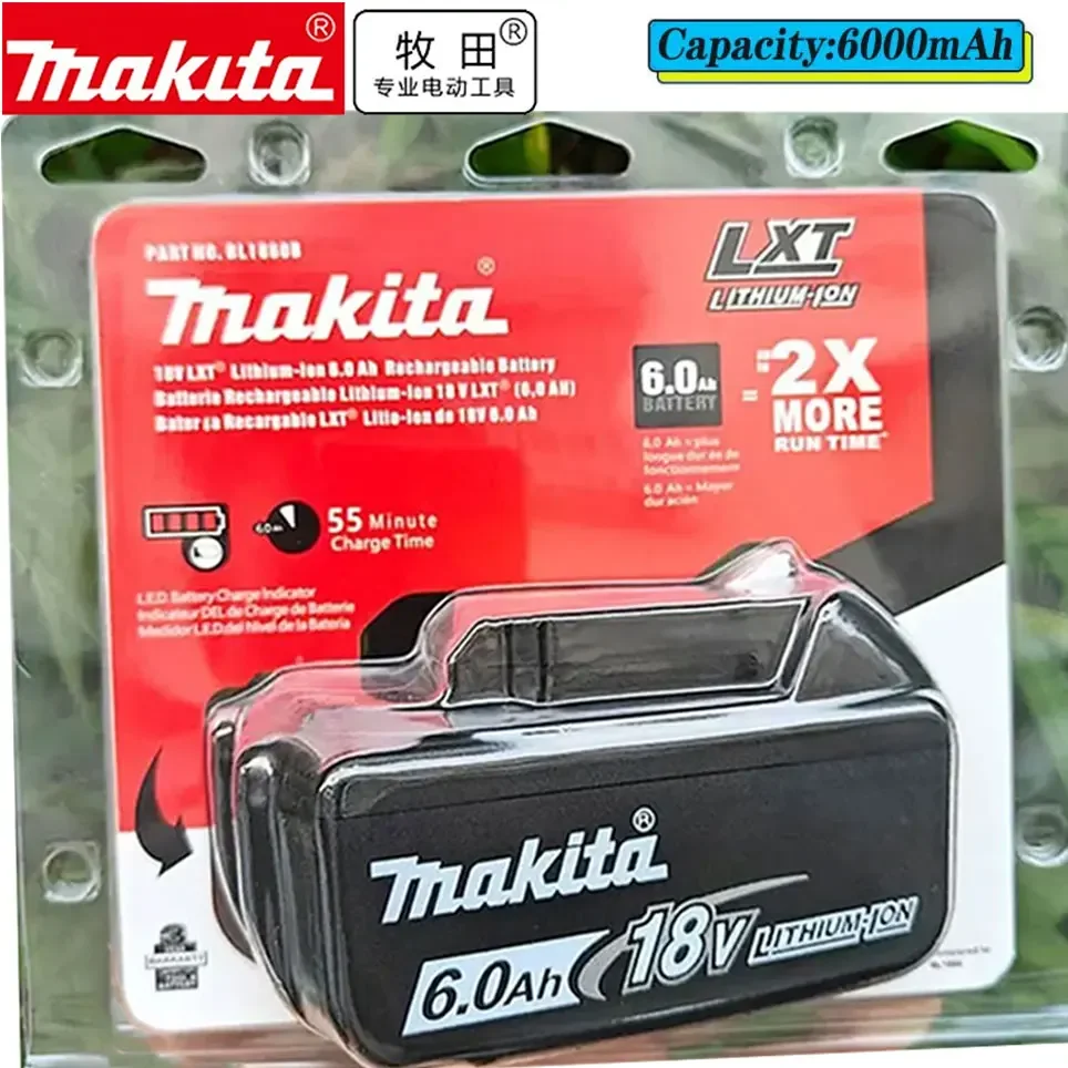 Набор сменных литий-ионных аккумуляторов Makita 18 в для электроинструментов BL1860 BL1850 BL1830 18 в