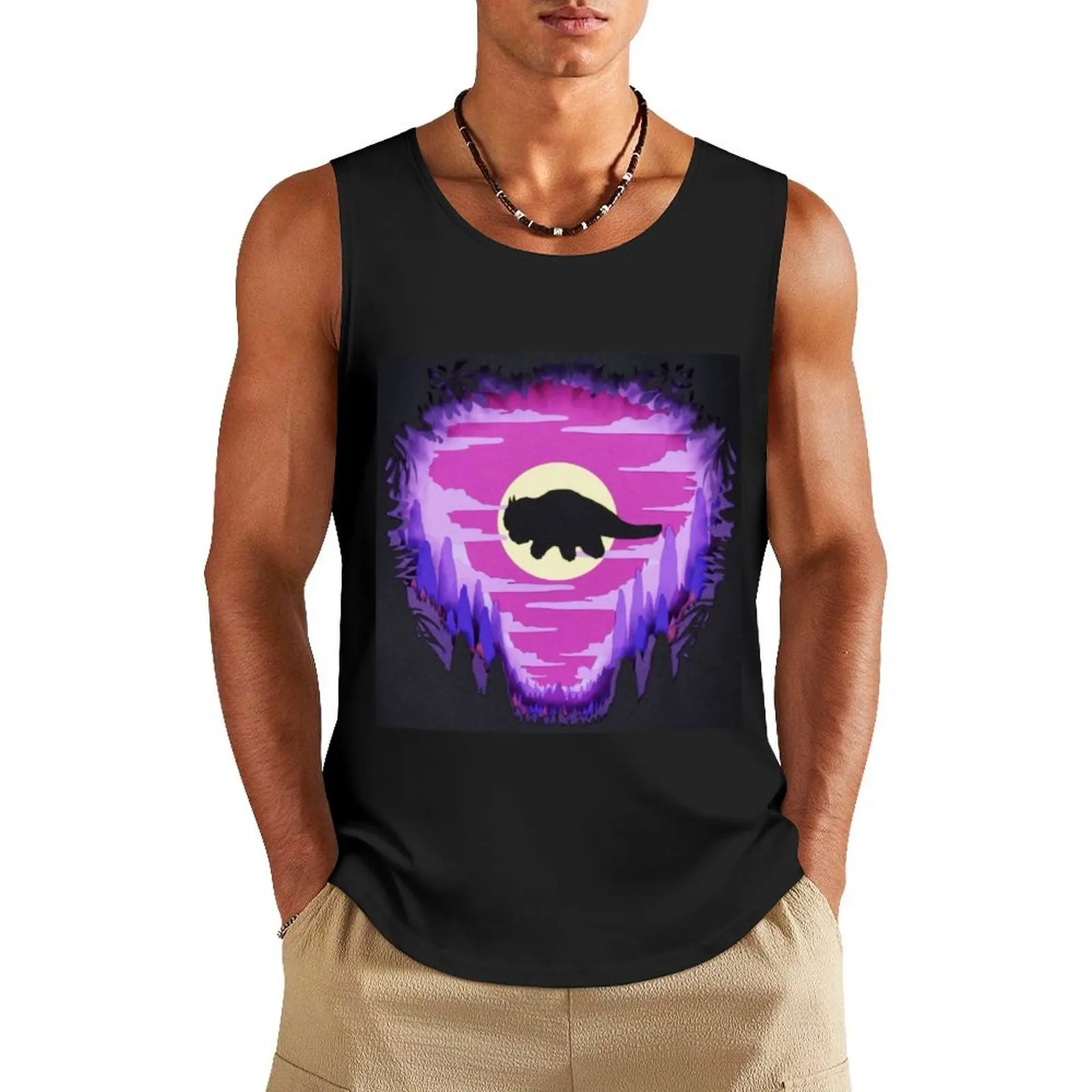 

Avatar the Last Airbender Tank Top clothes for men gym shirts fitness bodybuilding men clothes