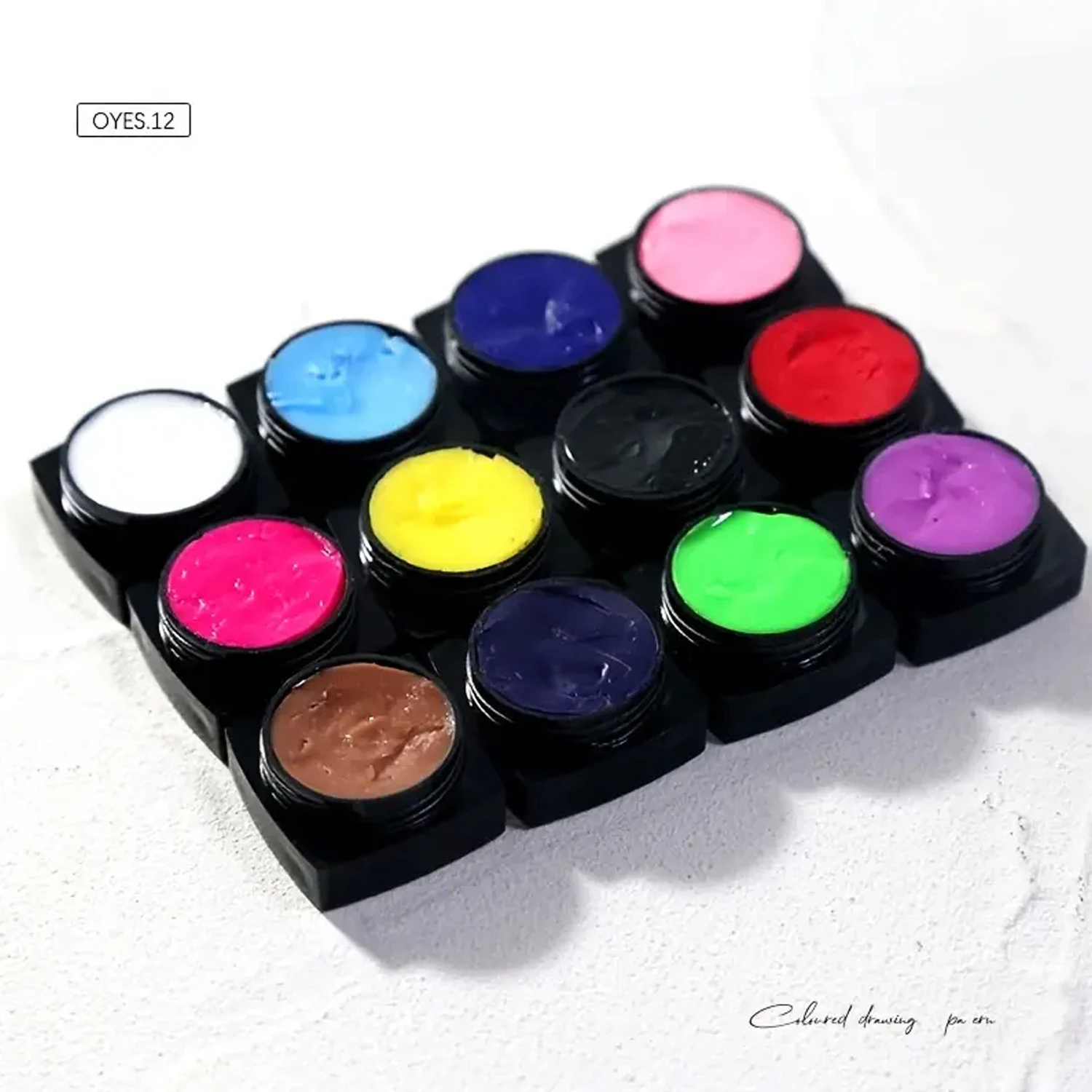 Accessori per nail art Forniture per gel per intaglio Modello 3D 4D intagliato FangoPlasticina Gel UV Unghie fai da te Pittura Gel per goffratura 3D rimovibile