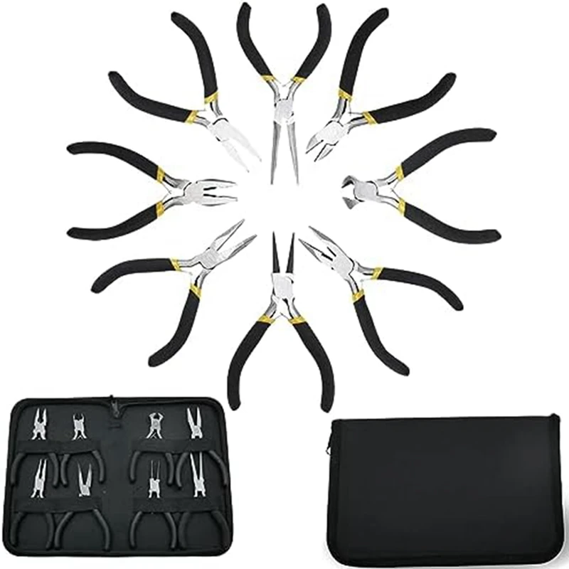 日曜大工のジュエリー,ワイヤーカッター,斜めの留め金,手作りのビーズの修理用のニードルノーズプライヤー