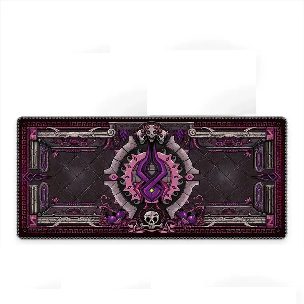 

Dark Purple Hades Gaming MousePad Laptop Keyboard Desk Pad Gamer Peripheral Non-slip Base Suitable for Computer Games and Office