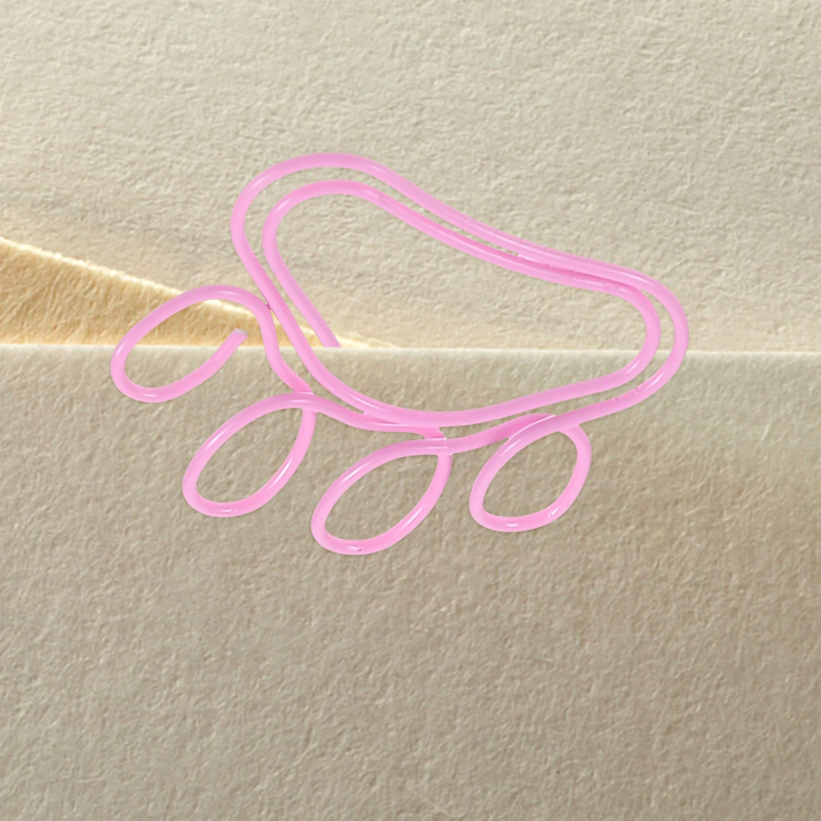 20 Pcs Cartoon Paw Print Paper Clip Clips for Paperwork Office Paperclips Document