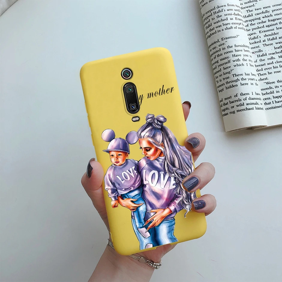 For Xiaomi Mi 9T Pro Case Xiomi Xiaomi Mi 9T Cover Girl Pattern Soft Silicone Shell for Xiaomi MI 9T PRO MI9T MI 9TPRO Bumper