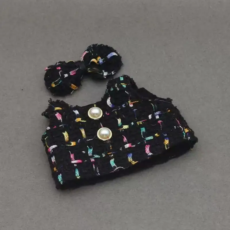 for 17CM LABUBU clothes Dolls  Girl Kid Gift Labubu clothes luxury Cute 17CM Doll Outfit Accessories Classic Dress Set