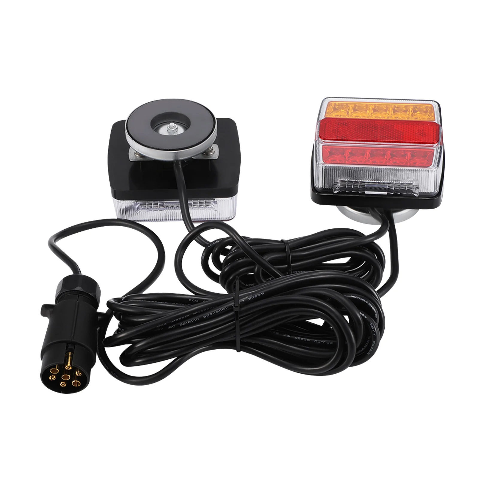 Trailer LED Light, Tail License Brake Running Light, Tail Light Kit  Universal for Trucks, Trailers Under 80'', Semi-trailers,