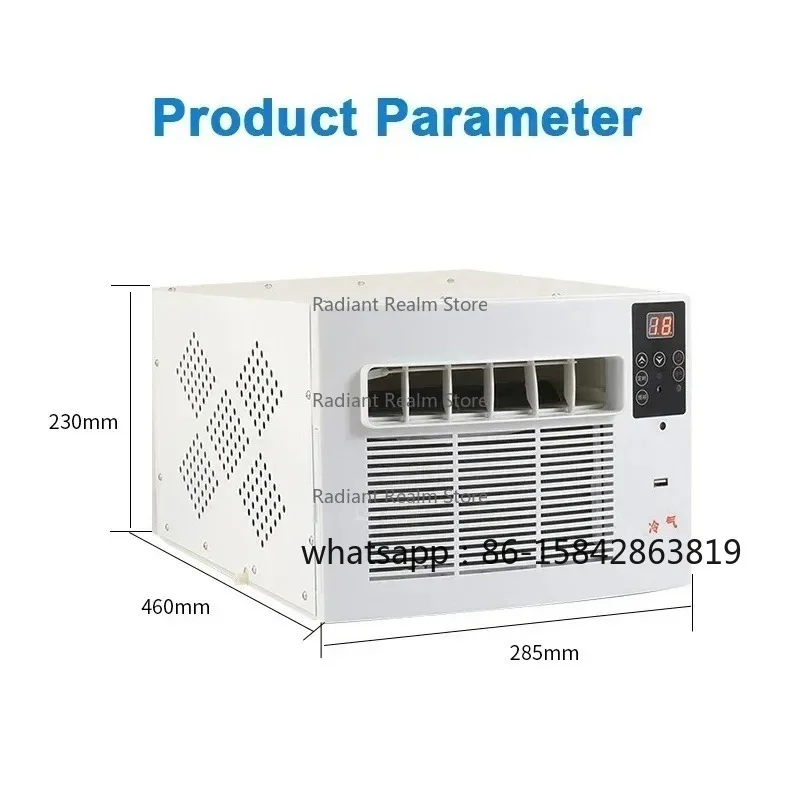 Free installation of mobile air conditioning compressor cooler portable bed mosquito net air cooler energy-saving small air cond