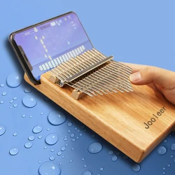 Groove Kalimba Mahogany Solid Wood Easy Learn Kalimbas Beginners Healing Relax Thumb Piano Musical Keyboard Instruments