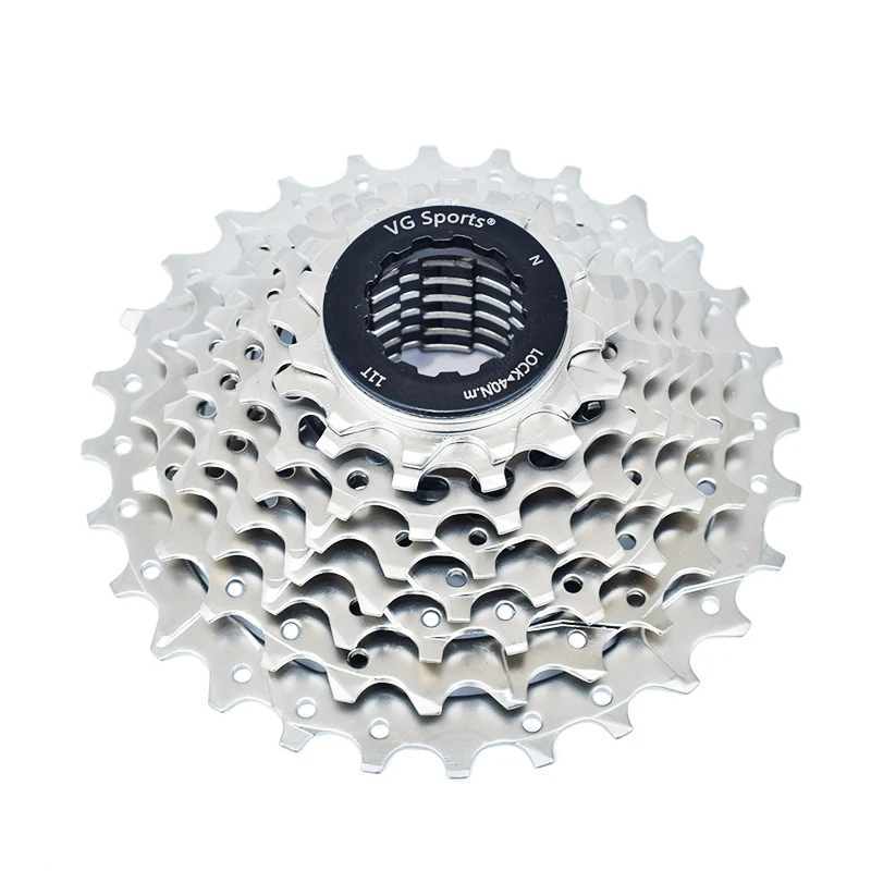 VG Sports 8 9 10 11 Speed Velocidade Road Bike Freewheel Roadbike Cassette 8v 9v 10v 11v 28t 32t Bicycle Freewheel Bike Sprocket