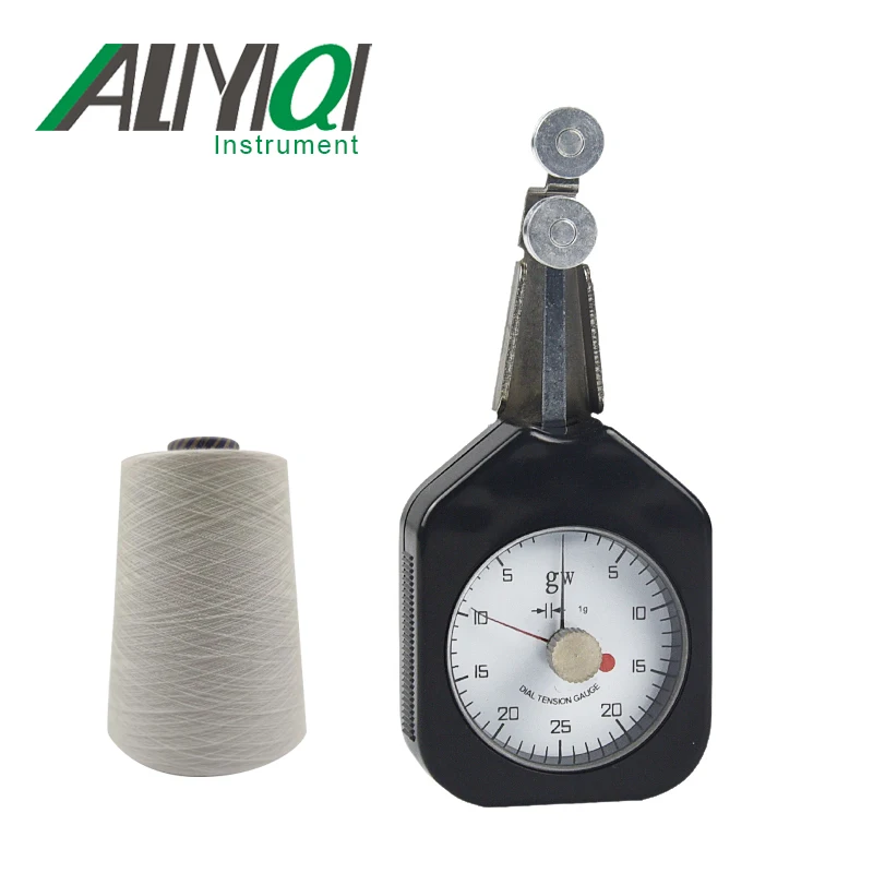 Yarn Tension Meter Dynamometer Double Needle Analog Dial Pressure Tensiometer Tension Tester Textile Tension Meter Tools