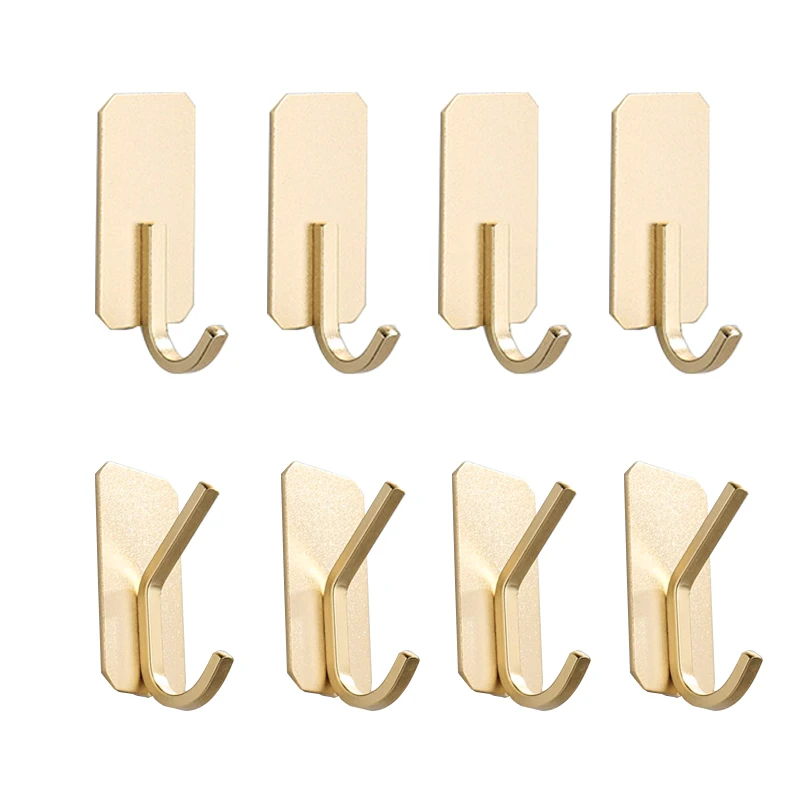 Gold Towel Hook Clothes Rack Wall Coat Rack Key Holder Rack Towel Hooks Hanging Hooks Bathroom Accessories