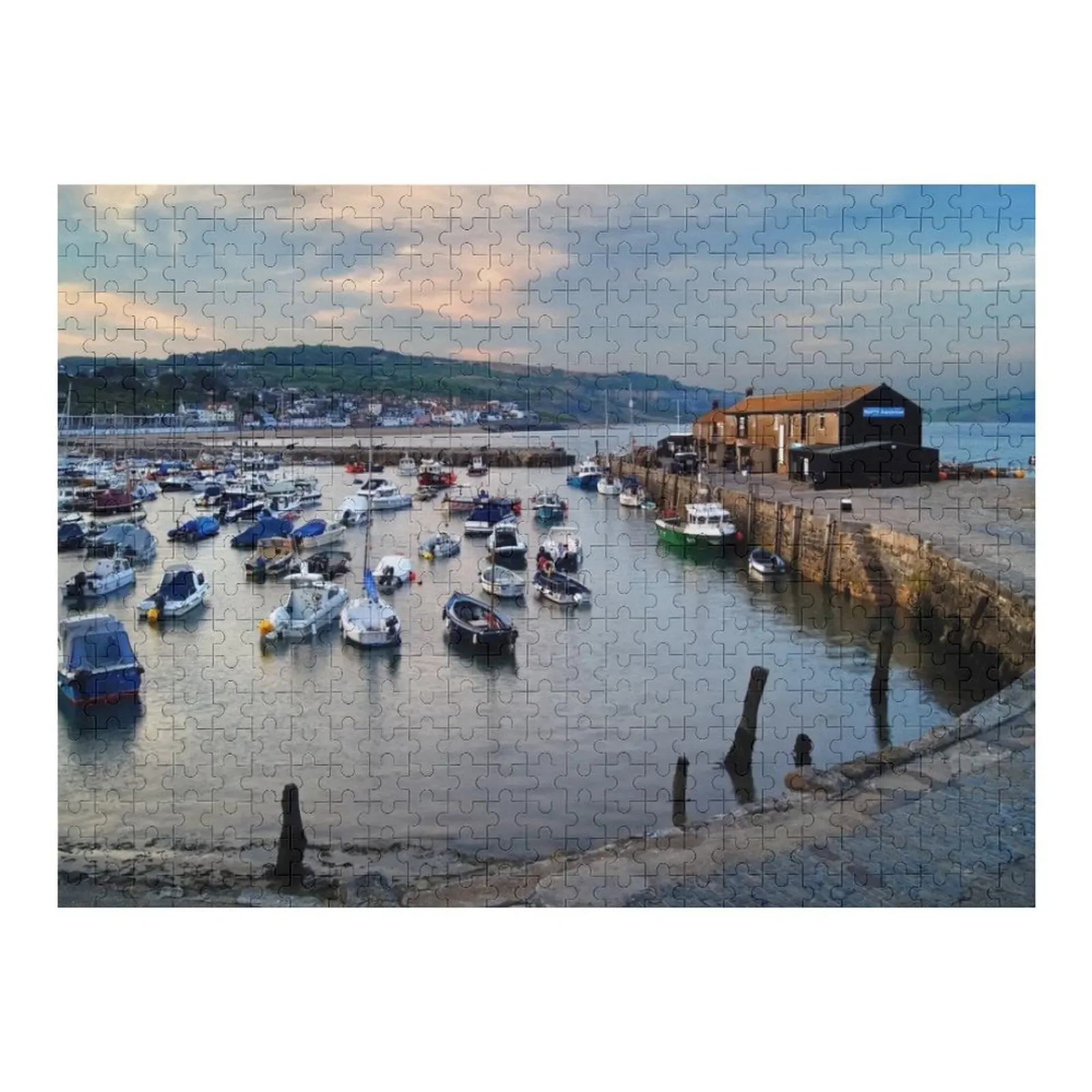 

Lyme Regis Harbour Jigsaw Puzzle Custom Gifts Personalized Toy Customizable Child Gift Puzzle