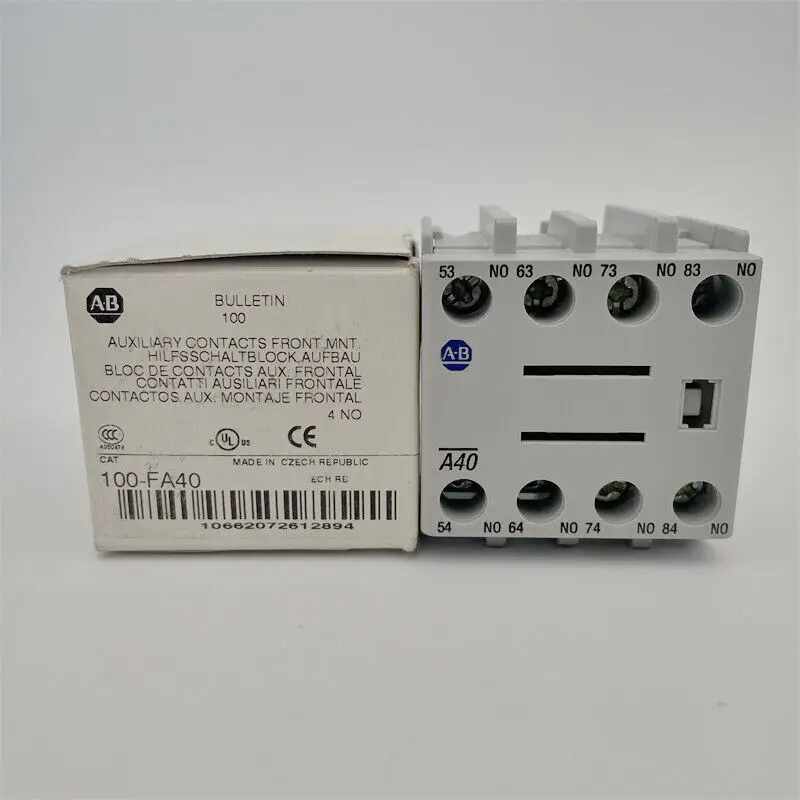 Contactor auxiliary contact 100-FA40 brand new with box