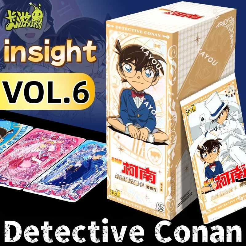 

Оригинальная карта KAYOU Detective Conan, знаменитая мемория, загадочный пакет Insight Pack Mouri Ran, редкая Bp, игровая коллекция карт, подарок на Хэллоуин