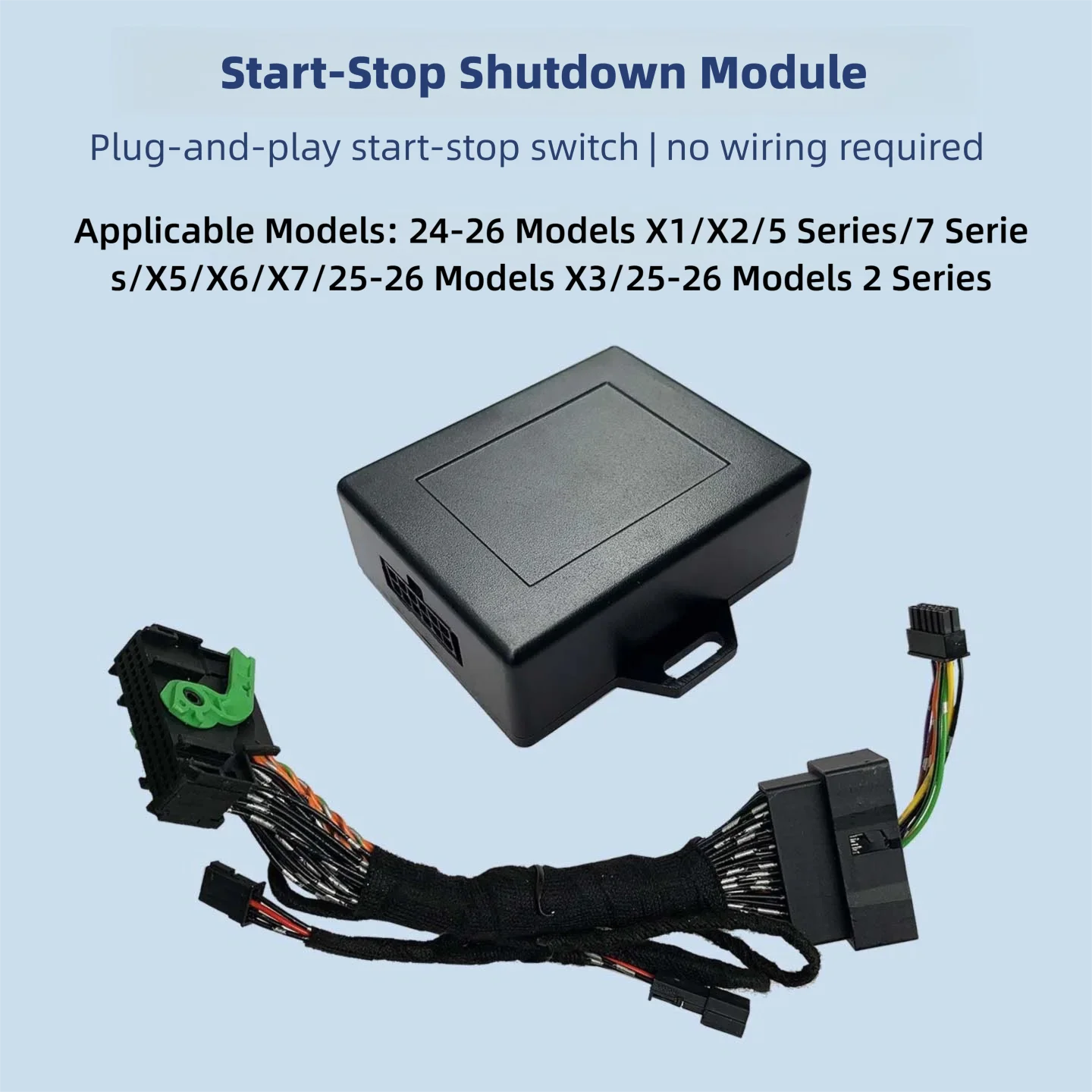 Start-Stop Deactivation Module Suitable for Series 2, 5, 7, X1, X2, X3, X5, X6, X7 Start-Stop Deactivator Dedicated Modification