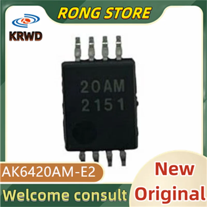 5PCS 20AM New and Original AK6420AM-E2 AK6420AM-E AK6420AM SSOP8