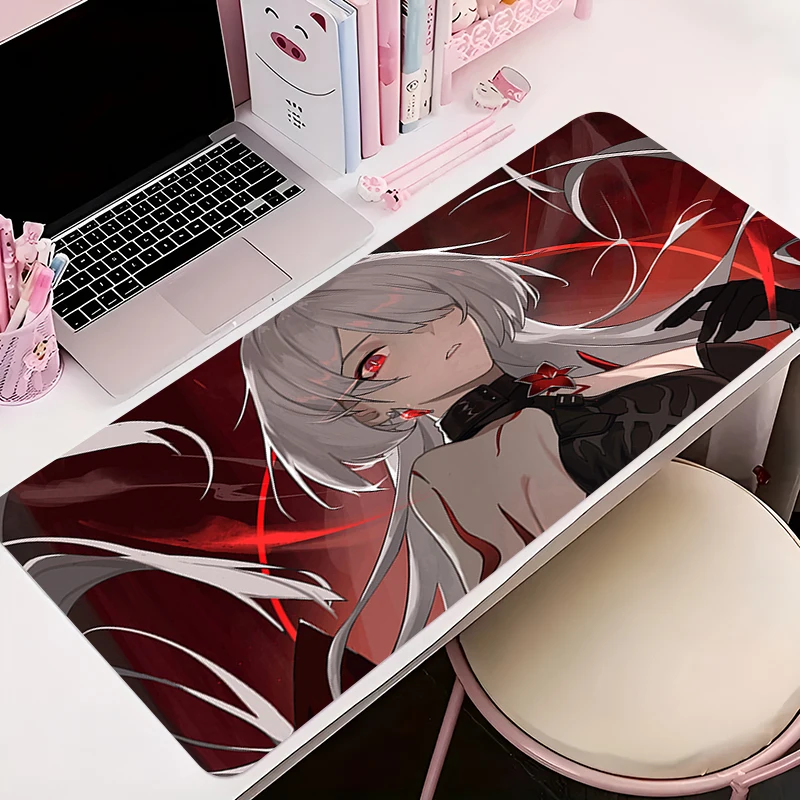 

Mouse Pad Office PC Accessories Keyboard Mat H-honkai Star Rail Acheron Anime Pattern Anti-slip Rubber Mousepad Gamer Desk Mat