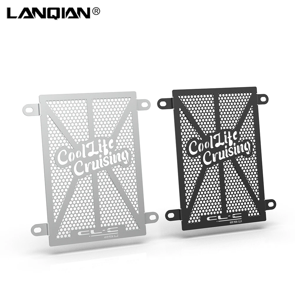 

Motorcycle Accessories Radiator Grille Guard Cover Protector For CFMOTO 250CLC 250 CLC CLC250 CL-C 250 CL-C250 2024 2025 2026