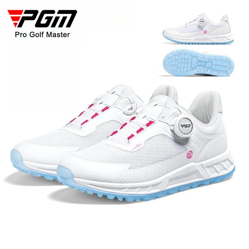 PGM Women's Golf Shoes Are Breathable and Durable TPU Sports Shoes with High Elasticity, Cushioning, Anti Slip Properties MXZ002