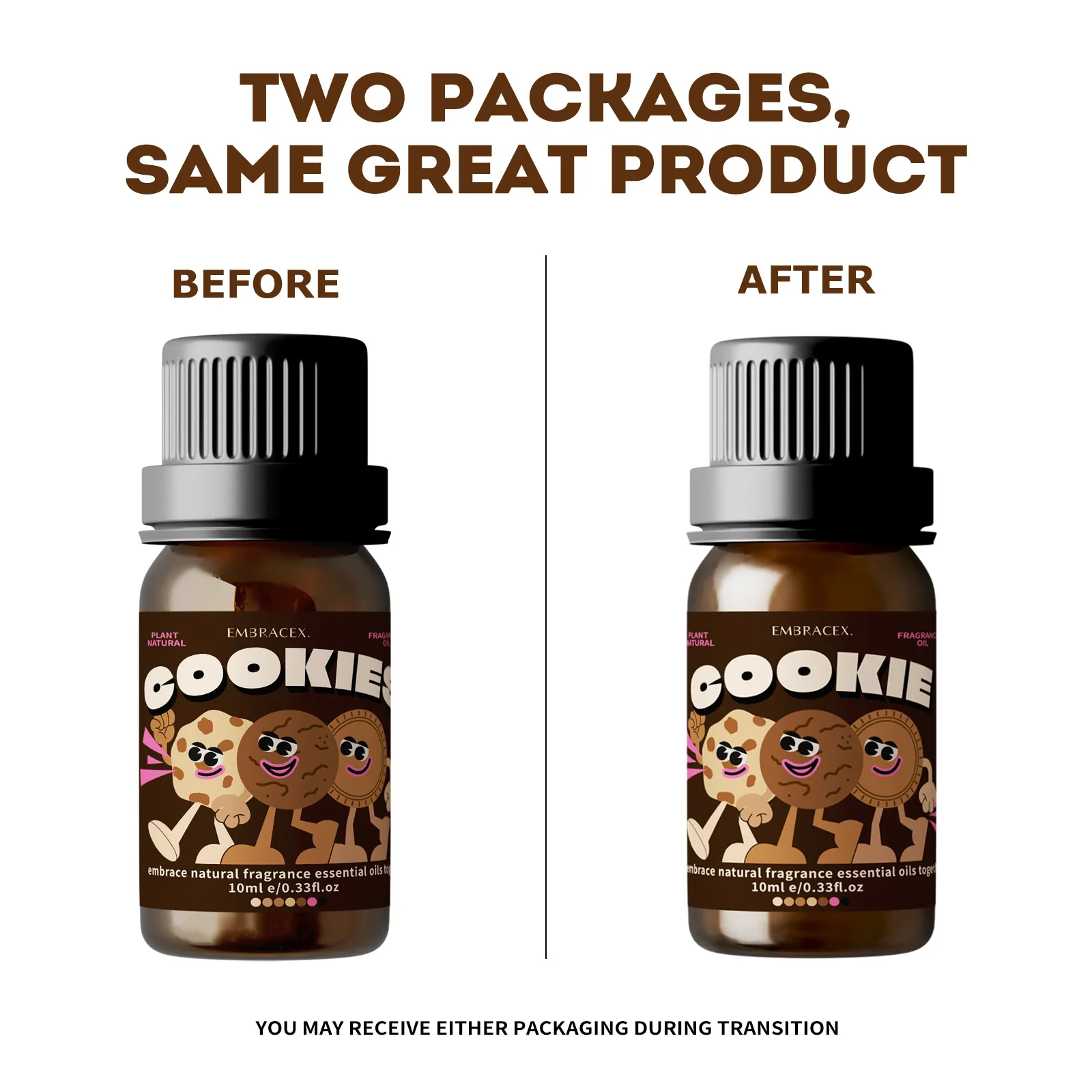 10ml Cookie Fragrance Oils For Reed Diffuser Oil Long Lasting Scent Candle Making Gift to Fiends
