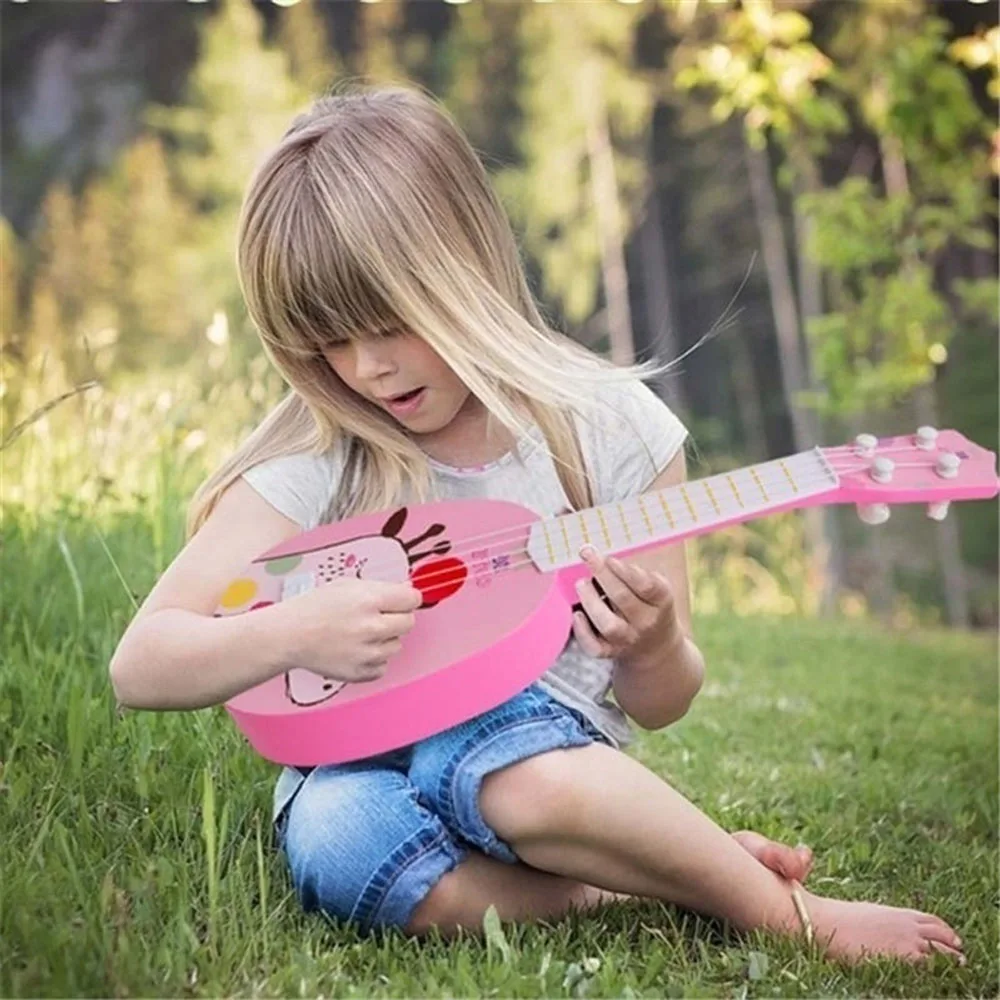 Development Mini Instrument Early Education Ukulele Musical Montessori Toys Toy Musical Instrument Educational Toys Kids Guitar