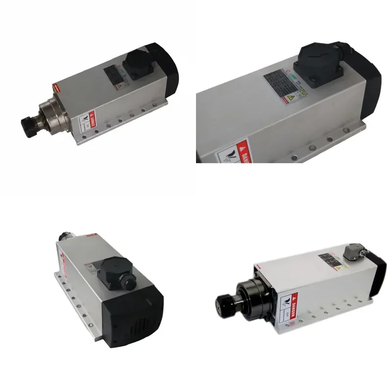 7.5Kw ER32 18000rpm numerical control milling machine with air-cooled spindle motor