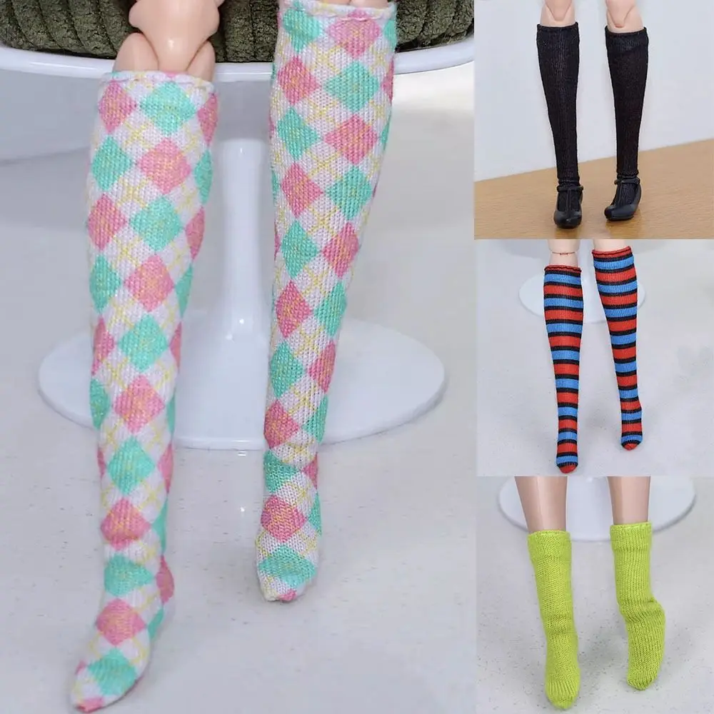 Casual Wear Handmade Cotton Stockings High Quality Fashion 10 Styles Legging Accessories Long Doll Socks 1/6 Doll/30cm Doll