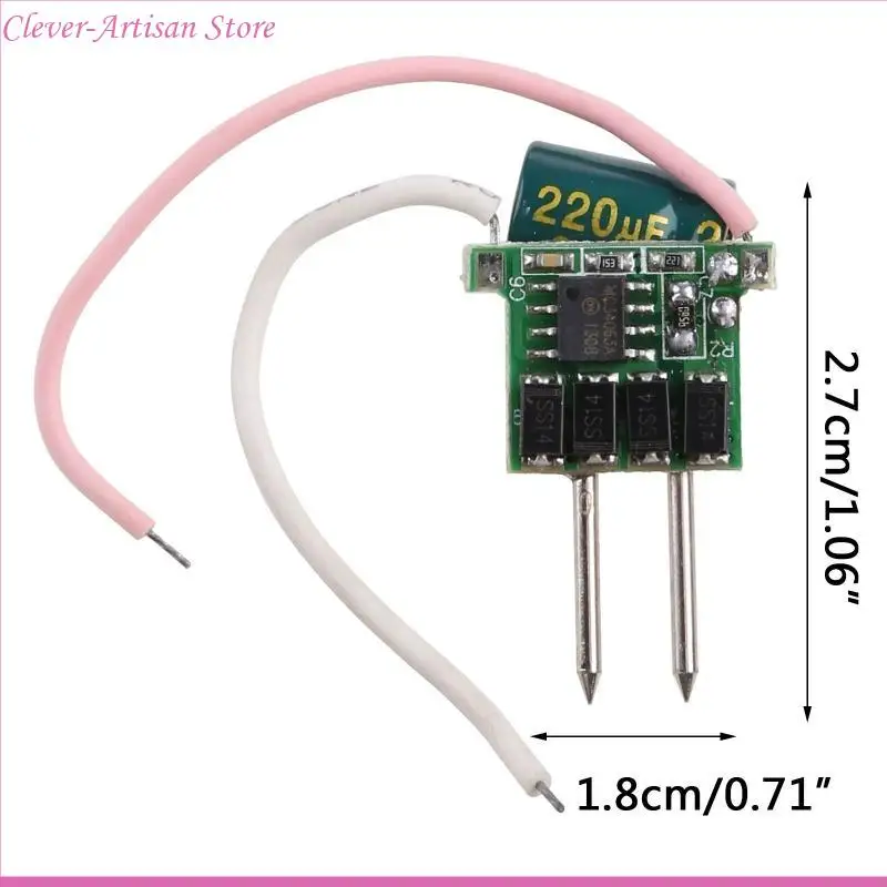 E06B 1-3W MR16 Catu Daya Tegangan Rendah Catu LED Converter Constant Cur