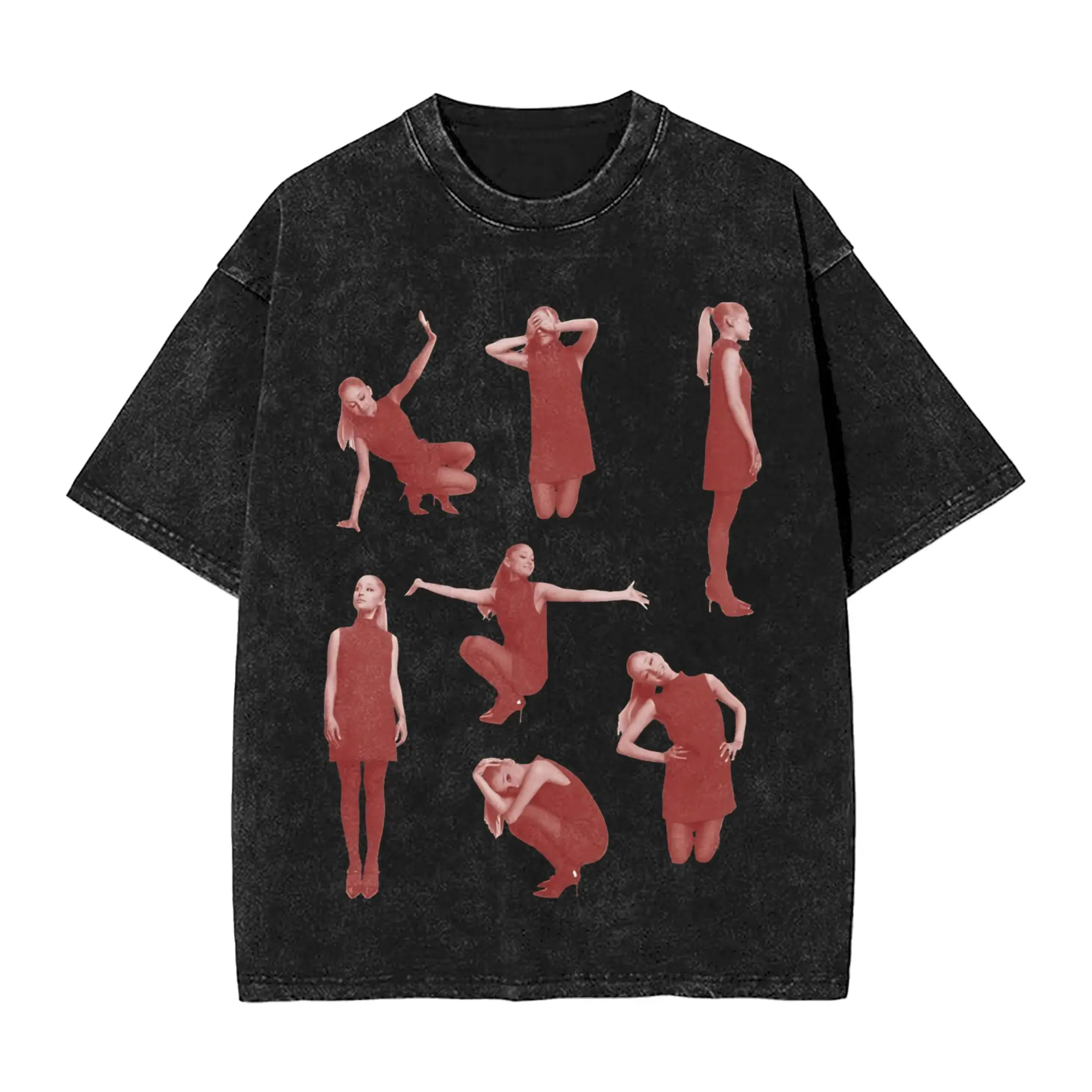 The Eternal Sunshine Tour arianas grandes Washed T Shirt Streetwear Hip Hop Novelty T-Shirt  Tee Shirt for Men Women 100% Cotton