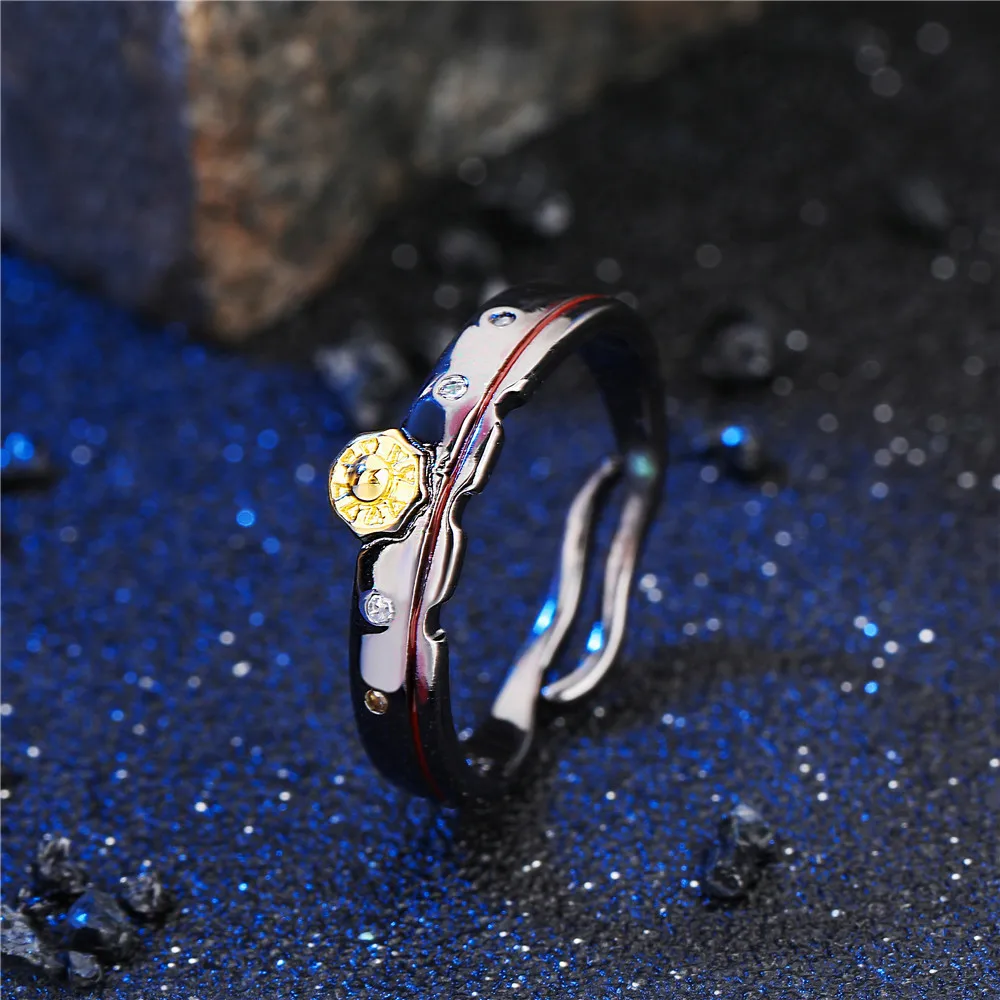 Bague Toilet Bound Hanako Kun – Cosplay Anime, Métal, Ouverture Ajustable, Lot De 2