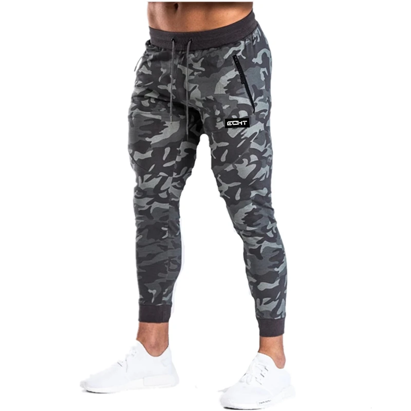 New Men\'s Running Pants Sweatpants Fitness Joggers 2024Spring Male printing gym fitness Long Pants Sports Pants man Sweatpants