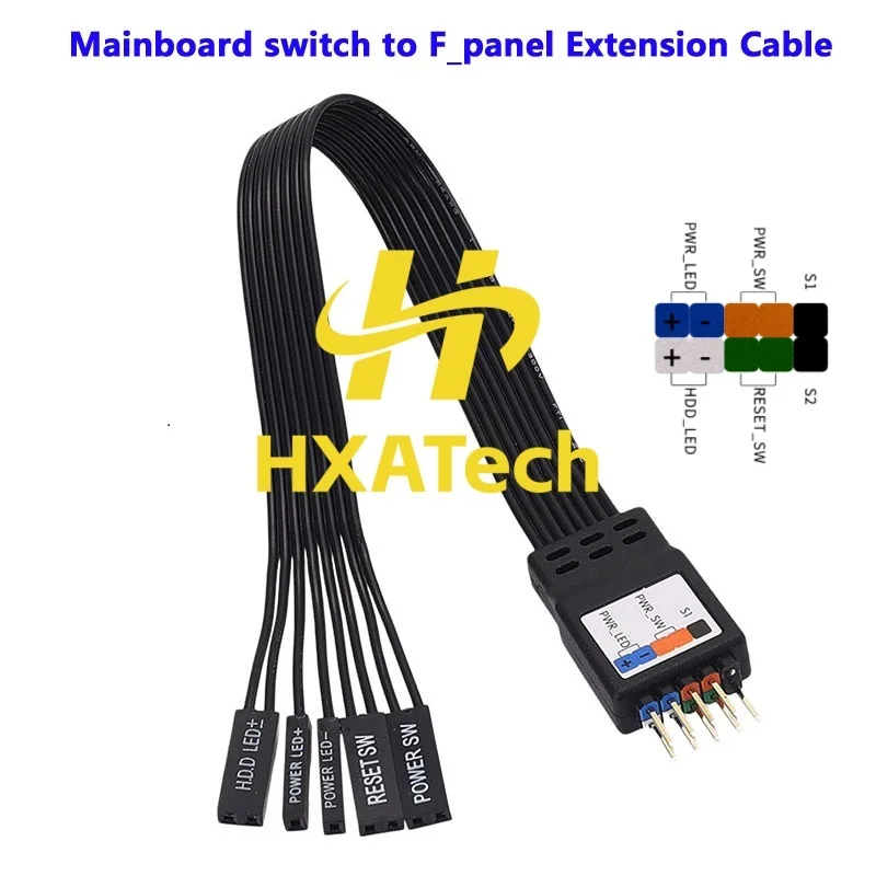 cabo-de-extensao-macho-de-9-pinos-para-painel-frontal-com-identificacao-para-interruptor-de-energia-da-placa-mae-led-pled-do-disco-rigido-interruptor-de-reset-e-interruptor-de-energia