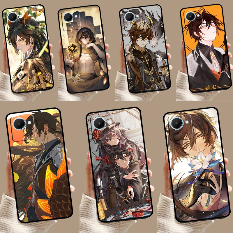

Genshin Impact Zhongli For Realme GT Neo 5 6 9 10 11 12 Pro Plus C11 C25 C21Y C30 C31 C33 C35 C51 C53 C55 C67 Case