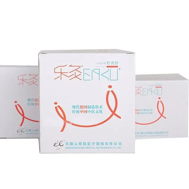 

Lejiu Brand EACU Stainless Steel Disposable Sterile Acupuncture Needles 500 Pcs for Body Application Less Pain