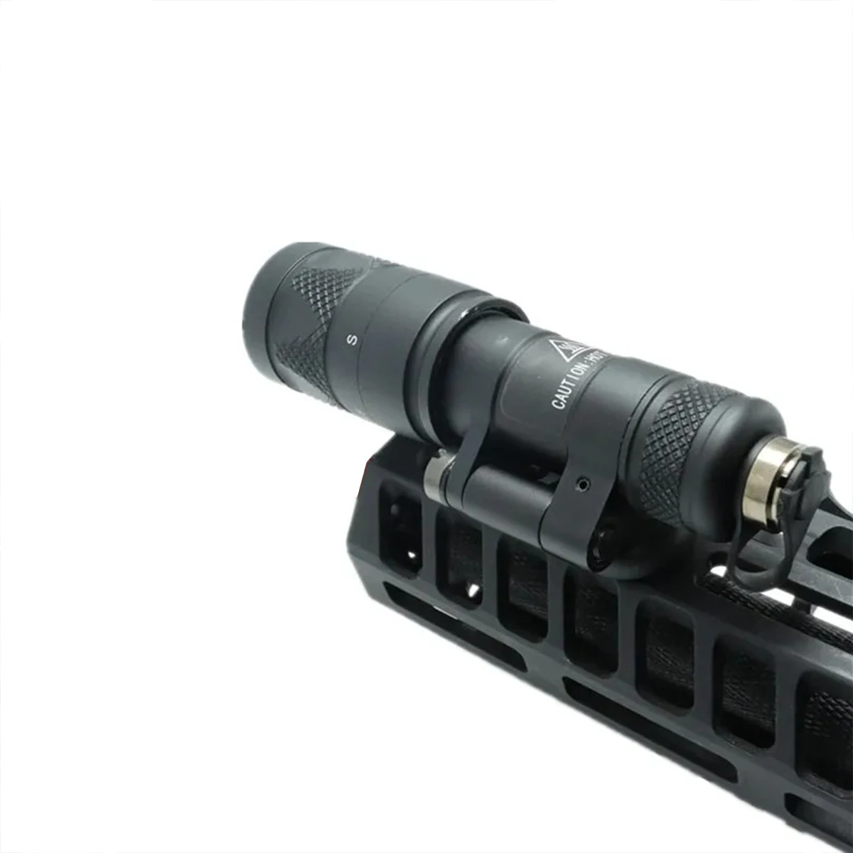 Airsoft Surefire RM45 Off Set Mlok Mount For M340C M640DF M640V-DF M600DF Weapon Light Mount For M-LOK Keymod GBB Picatinny Rail