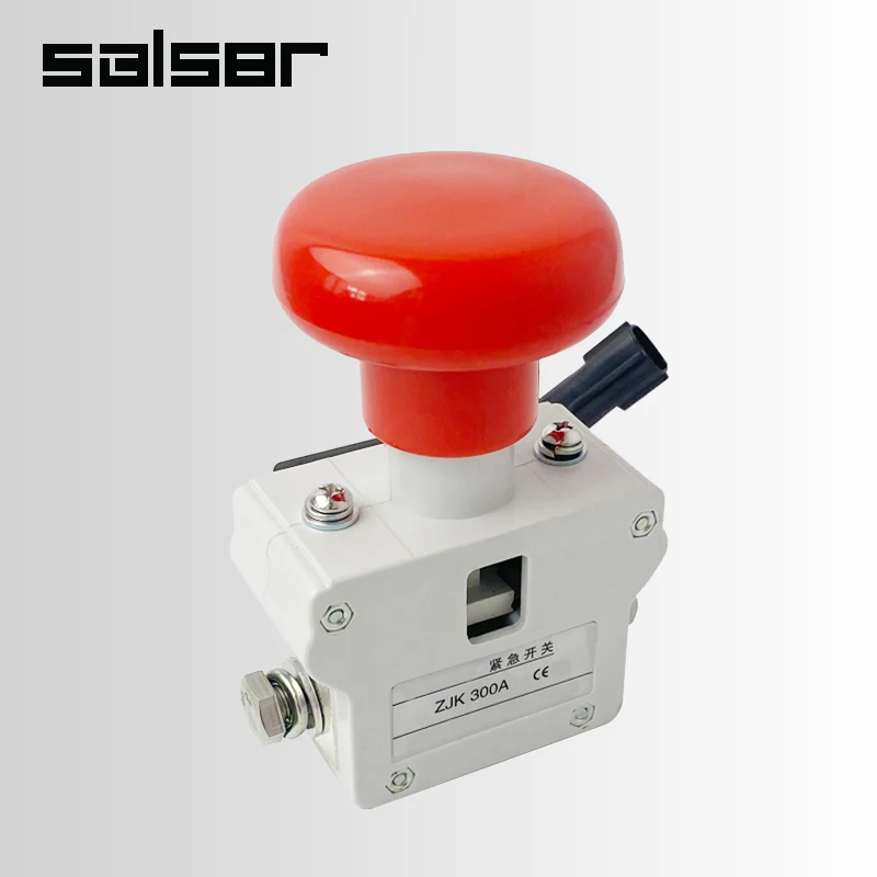 ZJK300A elettrico Pallet impilabile carrello elevatore alimentazione cc arresto di emergenza interruttore a pulsante a fungo