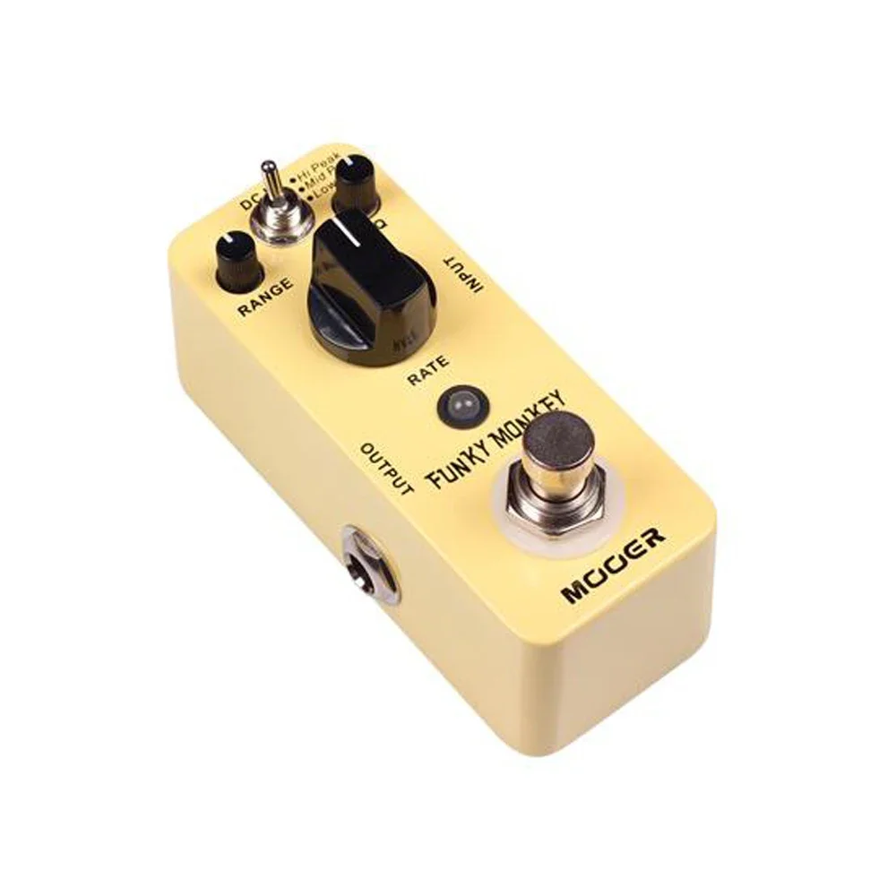 Mooer MFT2 Funky Monkey Auto Wah Guitar Effect Pedal 3 Peak Modes True Bypass Full Metal Shell Micro Guitar Pedal