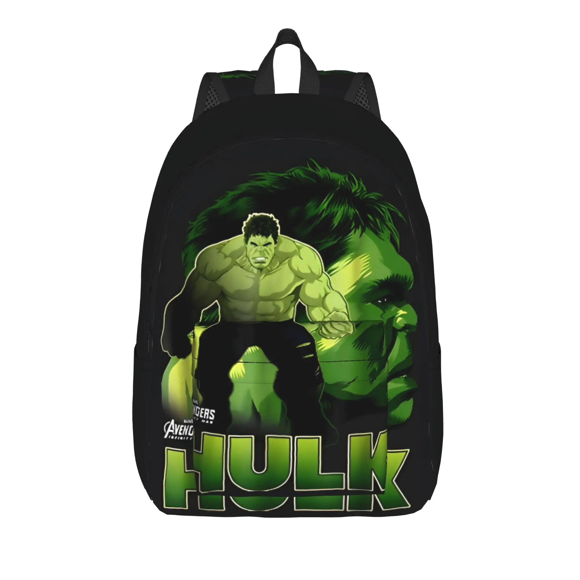 

Marvel Backpack Back to school season Marvel Infinity War Hulk Big Head Profile Lightweight Backpack