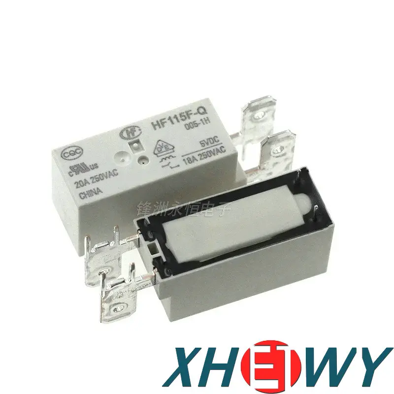 Relay HF115F-Q-005-1H HF115F-Q-012-1H HF115F-Q-024-1H HF115F-Q-048-1H One set normally open 18A 250VAC HF115F-Q 5V 12V 24V 48 1H