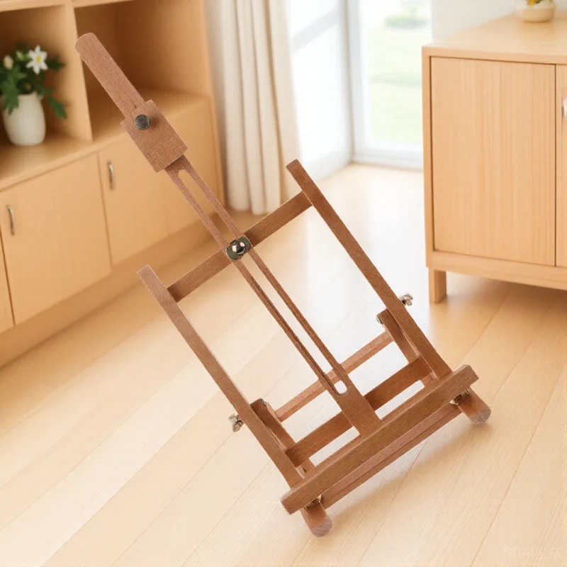 

Premium Wooden For Painting Display Durable Art Stand Lightweight Portable Floor Easel Wedding Sign Holder Canvas Display Rack