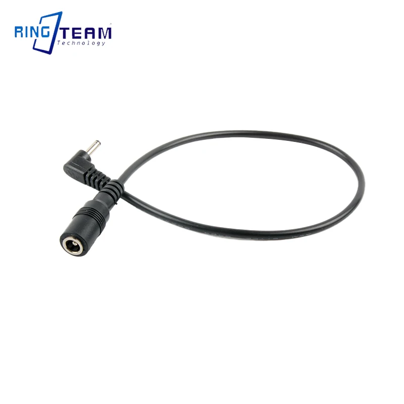 Câble adaptateur de batterie factice de caméra, Interface 3.0*1.1, câble de connecteur mâle à cc 5.5*2.1 femelle