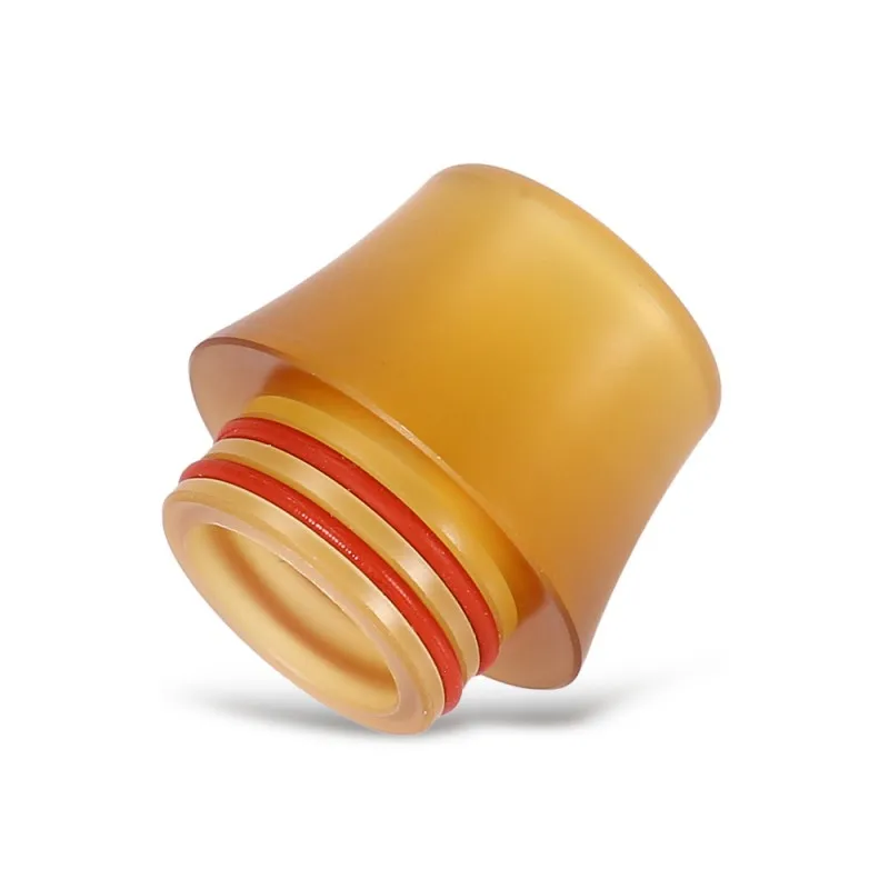 طرف بالتنقيط لملحقات الخزان ، من 510 إلى 810 ، مادة PEI الأصلية ، لسان أصفر ، مقاومة للحرارة ، 1 قطعة