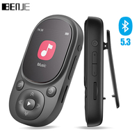 BENJIE A11 Bluetooth MP3 Player With Clip Sports Music Player HiFi Lossless Walkman Support FM Recoder E-book Pedometer TF Card