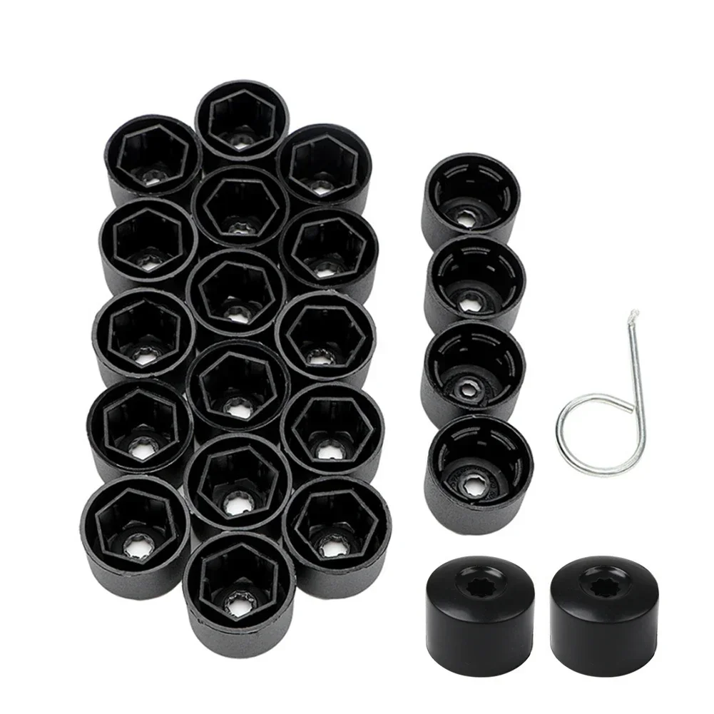 Tapas Tuercas Rueda Para SEAT Leon FR Racing - 20 Unidades Con Herramienta Extracción, Protección Anticorrosión