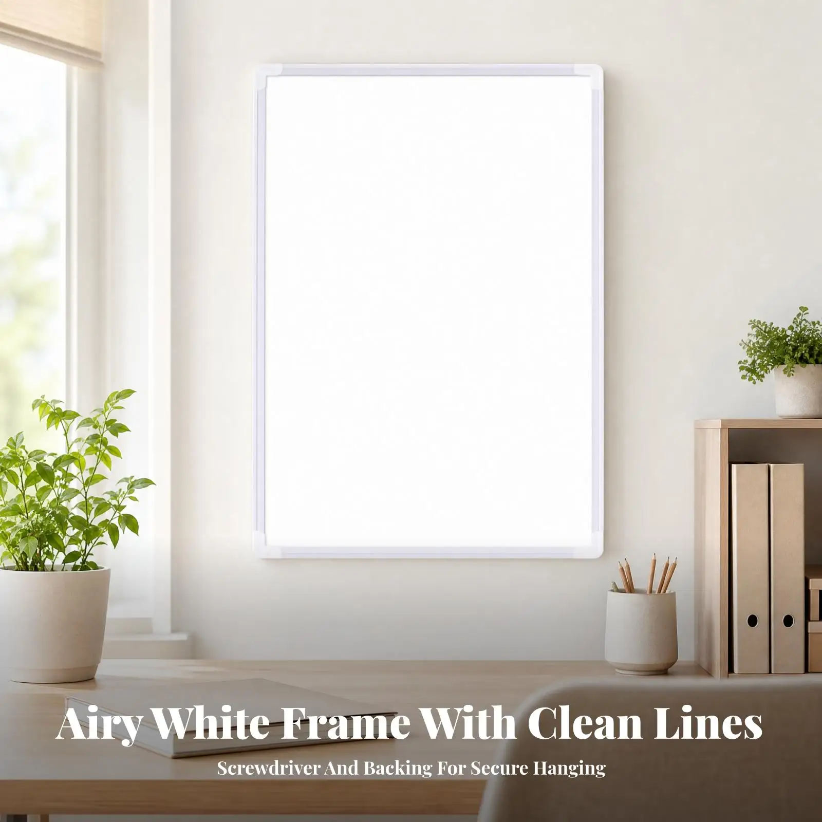 Puzzle Display Frame 70x50cm PVC Picture Frame Kit with Clear Film for Completed 1000 Piece Jigsaw Puzzles